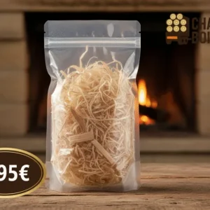 Allume-feu écologique en laine de bois 82pcs